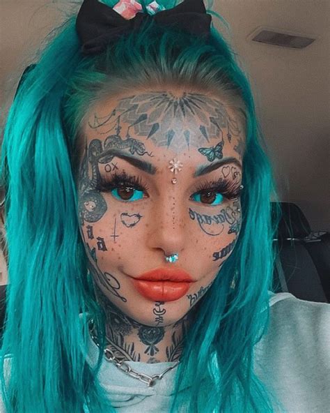 amber luke blind|Tattoo and body mod addict Amber Luke went blind but wont stop